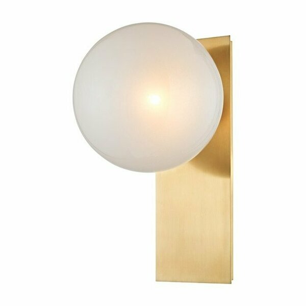 Hudson Valley Hinsdale 1 Light Wall Sconce 8701-AGB